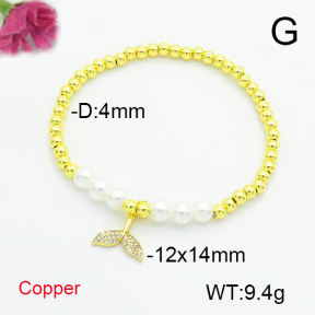 Fashion Copper Bracelet  F6B405314vbpb-L035