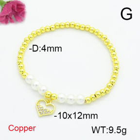 Fashion Copper Bracelet  F6B405322vbpb-L035