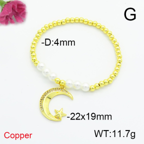 Fashion Copper Bracelet  F6B405328bhva-L035