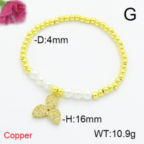 Fashion Copper Bracelet  F6B405332vbpb-L035