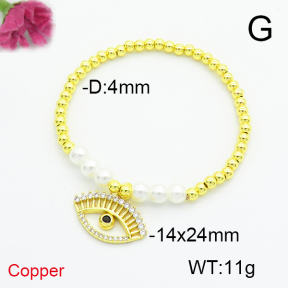 Fashion Copper Bracelet  F6B405334bhva-L035