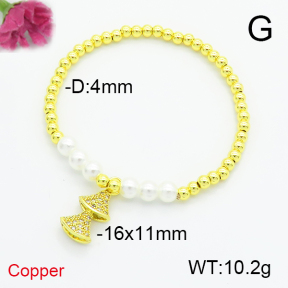 Fashion Copper Bracelet  F6B405336vbpb-L035