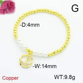 Fashion Copper Bracelet  F6B405340vbpb-L035