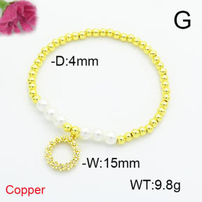 Fashion Copper Bracelet  F6B405346vbpb-L035
