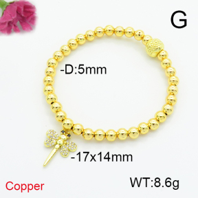 Fashion Copper Bracelet  F6B405352bhva-L035