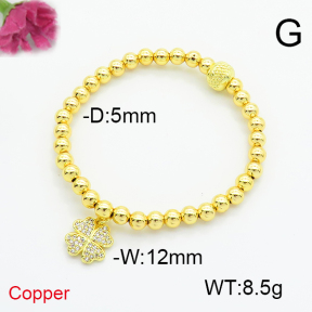 Fashion Copper Bracelet  F6B405356vbpb-L035