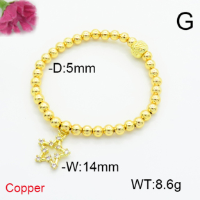 Fashion Copper Bracelet  F6B405358bhva-L035