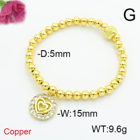 Fashion Copper Bracelet  F6B405362bhva-L035