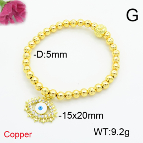 Fashion Copper Bracelet  F6B405364bhva-L035