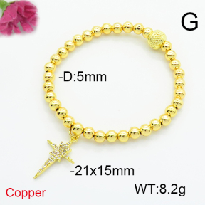 Fashion Copper Bracelet  F6B405376bhva-L035