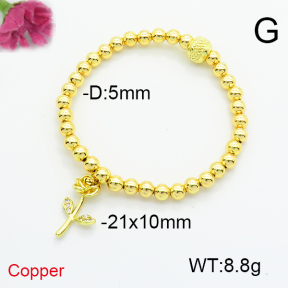 Fashion Copper Bracelet  F6B405382vbpb-L035