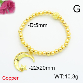 Fashion Copper Bracelet  F6B405384bhva-L035