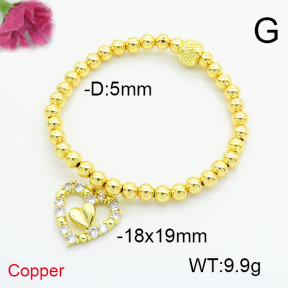 Fashion Copper Bracelet  F6B405386bhva-L035