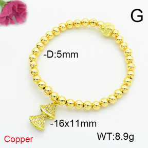 Fashion Copper Bracelet  F6B405392vbpb-L035