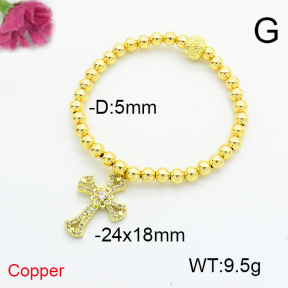 Fashion Copper Bracelet  F6B405398bhva-L035