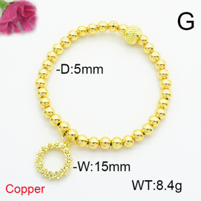 Fashion Copper Bracelet  F6B405400vbpb-L035
