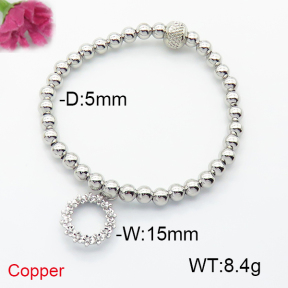 Fashion Copper Bracelet  F6B405401vbpb-L035