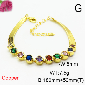 Fashion Copper Bracelet  F6B405403vbnb-L017