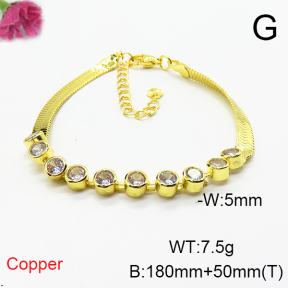 Fashion Copper Bracelet  F6B405404vbnb-L017