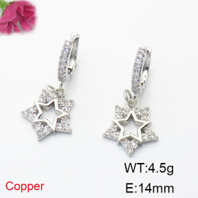 Fashion Copper Earrings  F6E404098bhva-L035