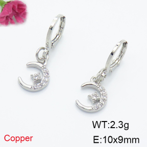 Fashion Copper Earrings  F6E404100vbnl-L035