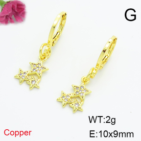 Fashion Copper Earrings  F6E404101vbnl-L035