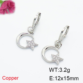 Fashion Copper Earrings  F6E404106vbnl-L035
