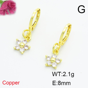 Fashion Copper Earrings  F6E404107vbnb-L035