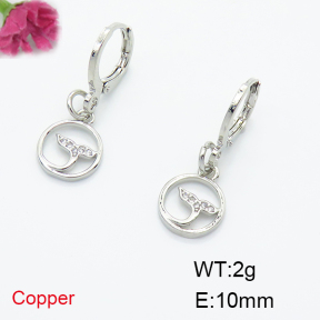 Fashion Copper Earrings  F6E404112vbnb-L035