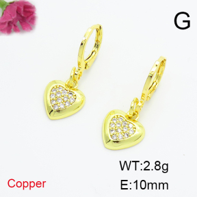 Fashion Copper Earrings  F6E404113vbnl-L035