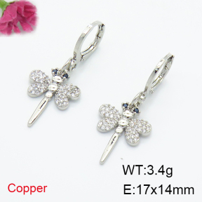 Fashion Copper Earrings  F6E404116vbpb-L035