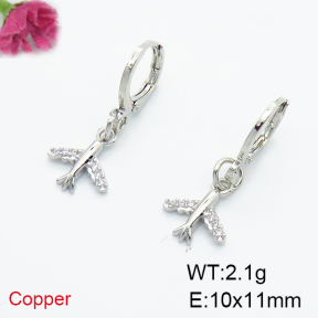 Fashion Copper Earrings  F6E404118vbnb-L035