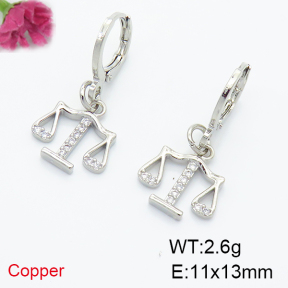 Fashion Copper Earrings  F6E404120vbnl-L035