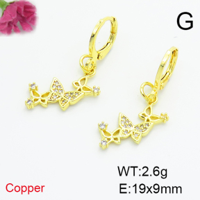 Fashion Copper Earrings  F6E404121vbnl-L035