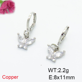 Fashion Copper Earrings  F6E404126bbov-L035