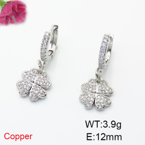Fashion Copper Earrings  F6E404128bhva-L035