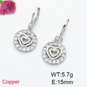 Fashion Copper Earrings  F6E404142bbov-L035
