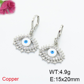 Fashion Copper Earrings  F6E404144bhva-L035
