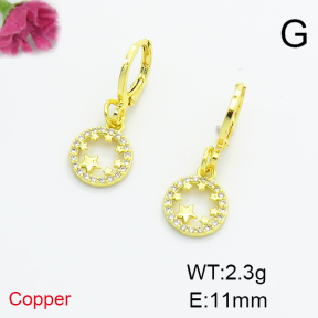 Fashion Copper Earrings  F6E404147vbnl-L035