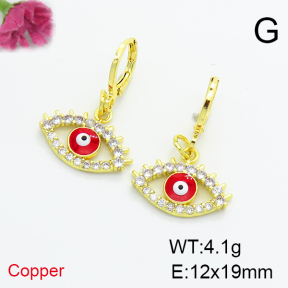 Fashion Copper Earrings  F6E404151vbpb-L035