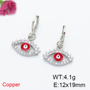 Fashion Copper Earrings  F6E404152vbpb-L035