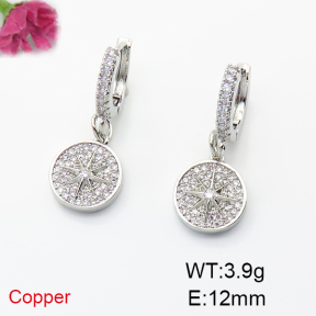 Fashion Copper Earrings  F6E404156bhva-L035