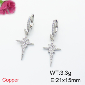 Fashion Copper Earrings  F6E404158vhha-L035