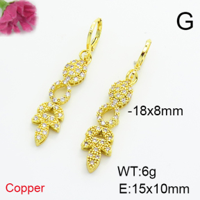 Fashion Copper Earrings  F6E404159vhha-L035