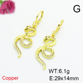 Fashion Copper Earrings  F6E404165bhva-L035