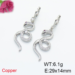 Fashion Copper Earrings  F6E404166bhva-L035