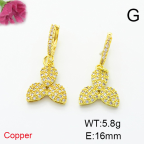 Fashion Copper Earrings  F6E404171vhha-L035