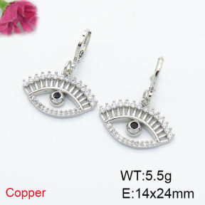 Fashion Copper Earrings  F6E404174bhva-L035