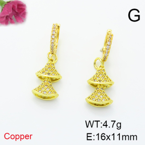 Fashion Copper Earrings  F6E404175bhva-L035