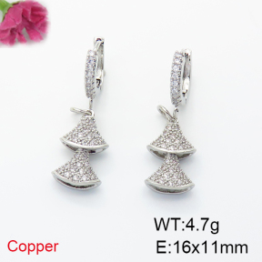 Fashion Copper Earrings  F6E404176bhva-L035